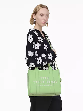 MARC JACOBS | Ledertasche - Tote Bag THE MEDIUM TOTE LEATHER | grün